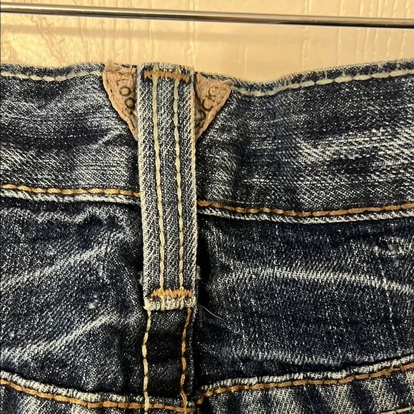 Ariat Blue Straight Jeans Classic Denim Style - Picture 9 of 9